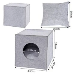 Lionto Katzenhöhle Aus Filz + Kissen - Regalhöhle Hellgrau -PetSafe Verkaufe 0036ad3586b9e5b8aa1bb1f52a56e5965826010c 1657087 de DE 2b68111a4f546f7cced3383cb08d3c588e71ff66KPpA0Q