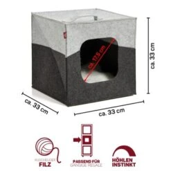 Canadian Cat Company Katzenhöhle Filzwürfel -PetSafe Verkaufe 511fea2cc699c5711749a4f291be635bbd21c658 1394211 de DE d1300d1b61423dc4ae262bd0f48829b8ede9d656zPS9WK