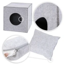Lionto Katzenhöhle Aus Filz + Kissen - Regalhöhle Hellgrau -PetSafe Verkaufe 6e0643927846824ceee275749bce7b9d4904b95b 1657087 de DE dfa15b7ed9535d6d02496ce8bc5da43f80e81d13GWlv0l