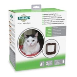 PetSafe Katzenklappe Mit Manueller Verriegelung, Braun -PetSafe Verkaufe 87b1553f9eab72e1edc27b1b0c082caeb17c0985 1318243 3
