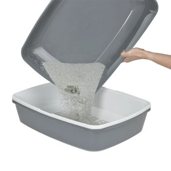 AniOne Geschlossene Sieb-Toilette Clean Cat M 9 AniOne Geschlossene Sieb-Toilette Clean Cat M – Bild 9