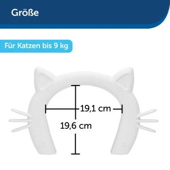PetSafe Katzentunnel Für Zimmertüren, Weiß 5 PetSafe Katzentunnel Für Zimmertüren, Weiß – Bild 5
