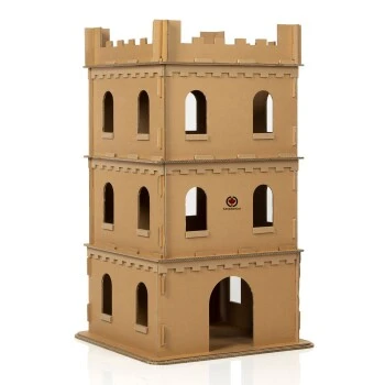 Canadian Cat Company Katzenburg XL Aus Pappe 1 Canadian Cat Company Katzenburg XL Aus Pappe