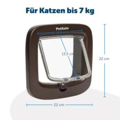 PetSafe Katzenklappe Mit Manueller Verriegelung, Braun -PetSafe Verkaufe e64329a577149929cfa9da564dc09afabeb8a13c 1318243 de DE 2711cc2928375d623983d16dbdba6e4ffe6e3699dBnsB8